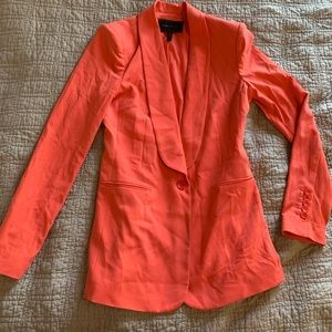 BCBG coral blazer